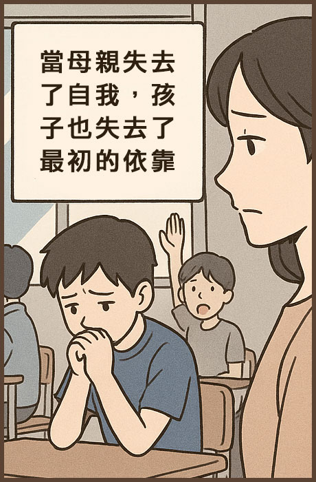 外遇婚變心理案例:母親失去自我孩子失去依靠