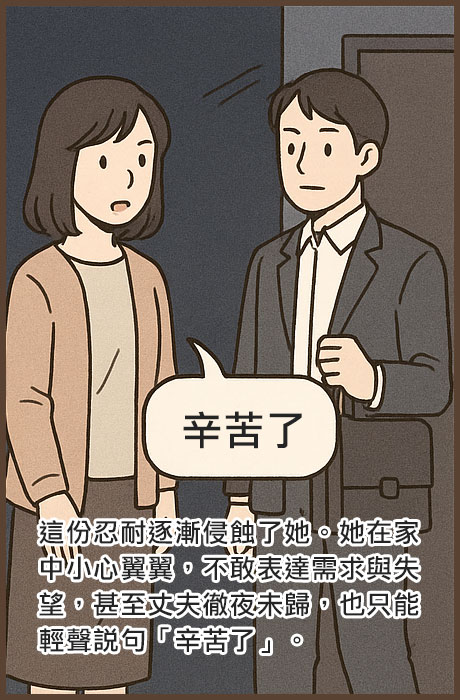 母親隱忍,孩子心理健康受影響