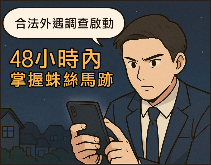 合法外遇調查啟動