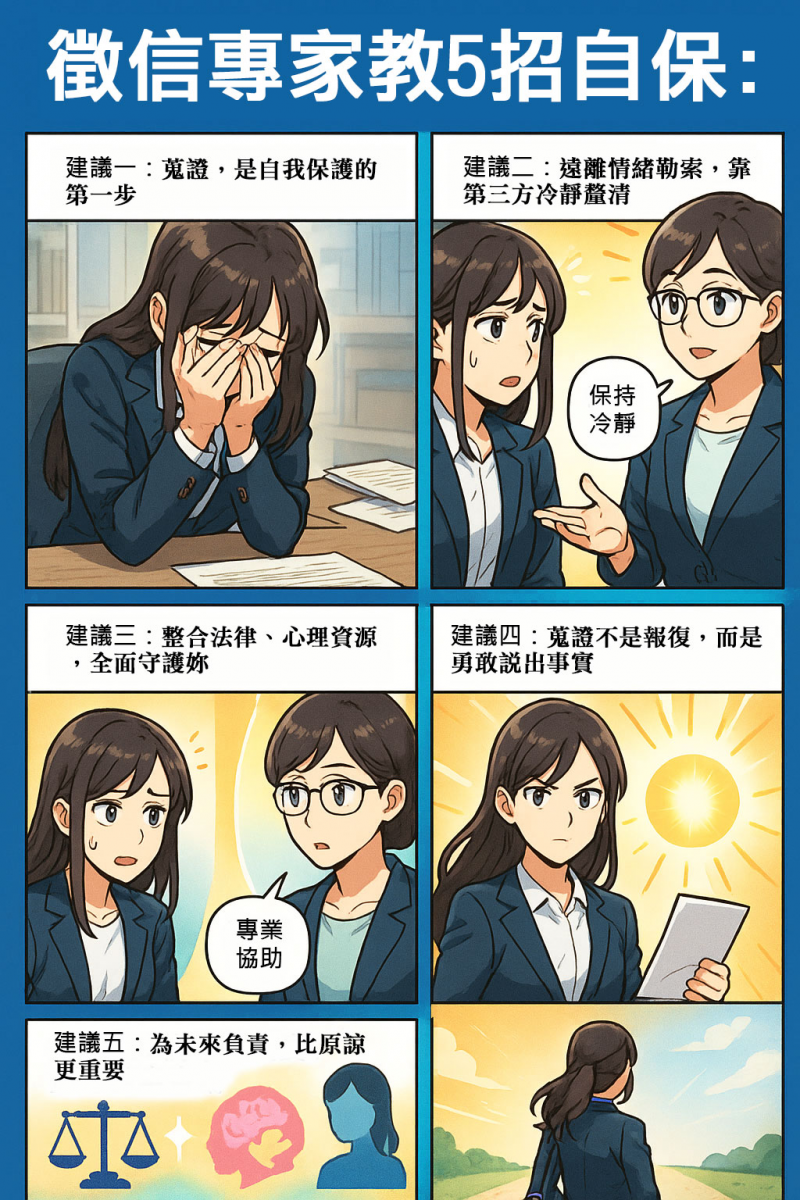 徵信專家教5招自保