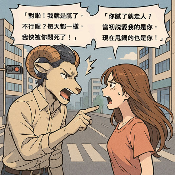 牡羊座：說變就變？還是愛情燃燒殆盡？