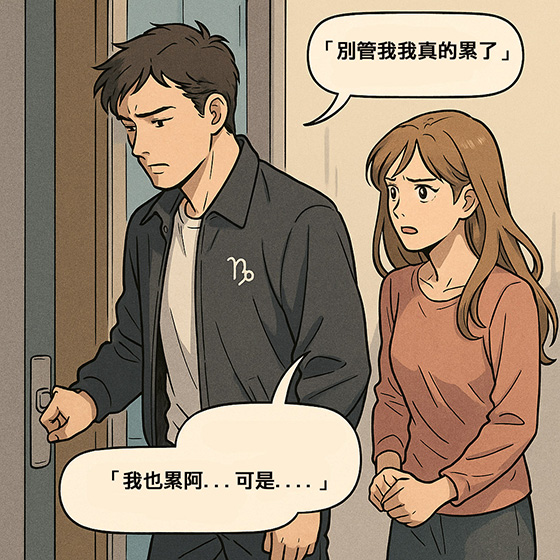 摩羯座外遇時在想什麼？不是衝動，而是壓抑太久的崩潰